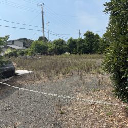差木地地区一周道路沿いの宅地